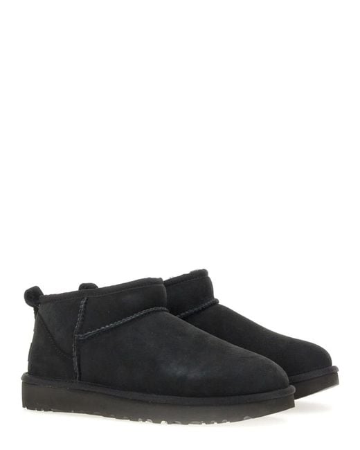 Ugg Black Boot Classic Ultra Mini
