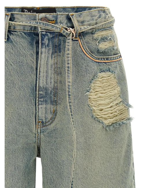 PALY Gray 'Good Good Times' Bermuda Shorts for men