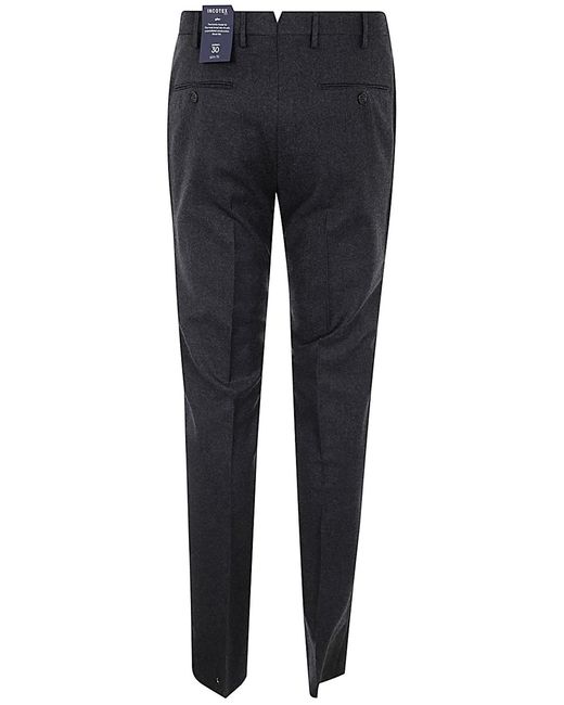 Incotex Blue Trousers for men