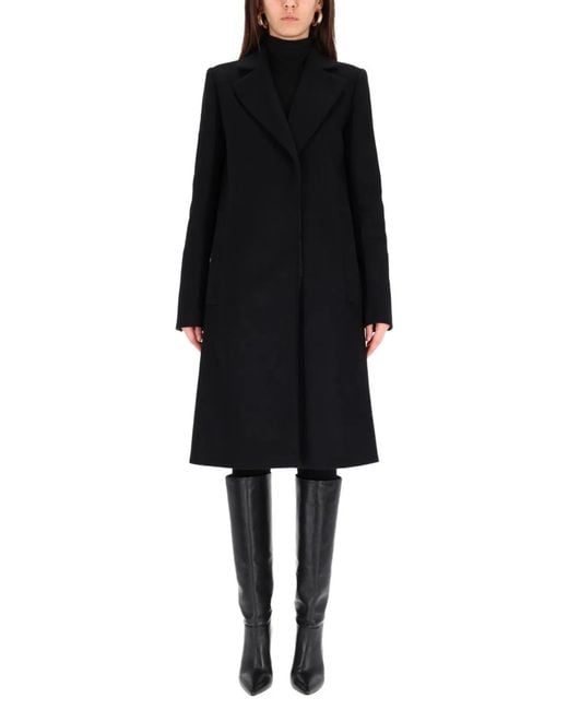 Sportmax Black Coat "Ala"