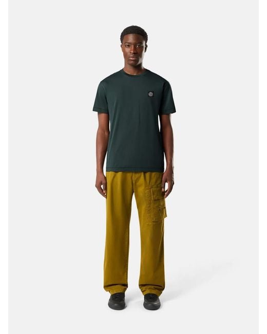 Stone Island Green 2100027 T-Shirt for men