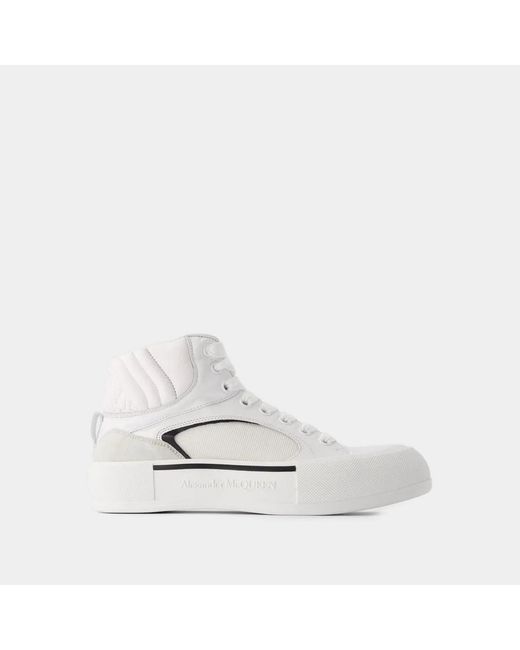 McQueen White Oversized Sneakers for men