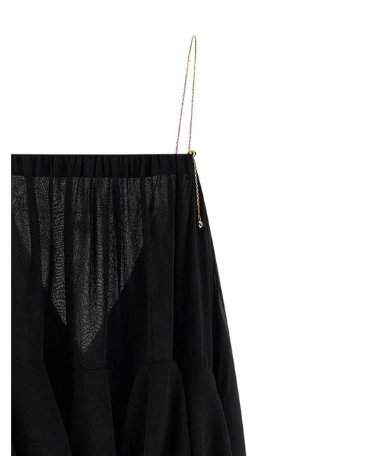 Chloé Black Sleeveless Long Dress