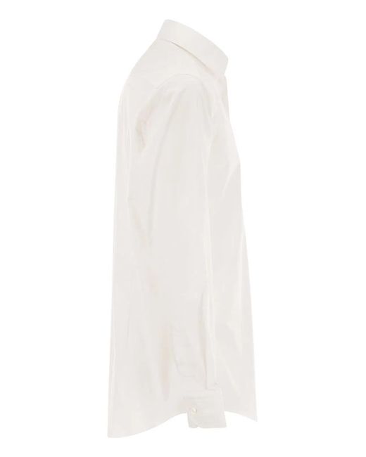 Boss White Slim Fit Shirt for men