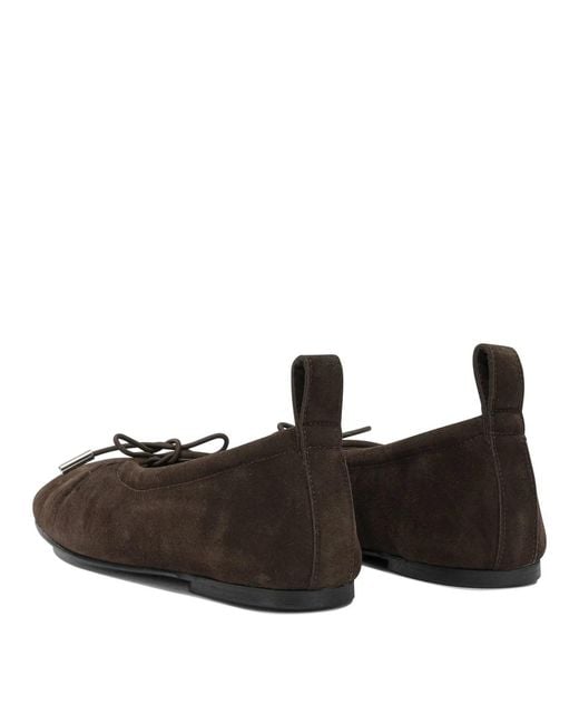 Alohas Black "Rosalind" Classic Ballet Flats