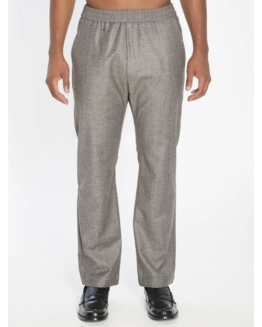 Barena Gray Tosador Bita Trousers for men