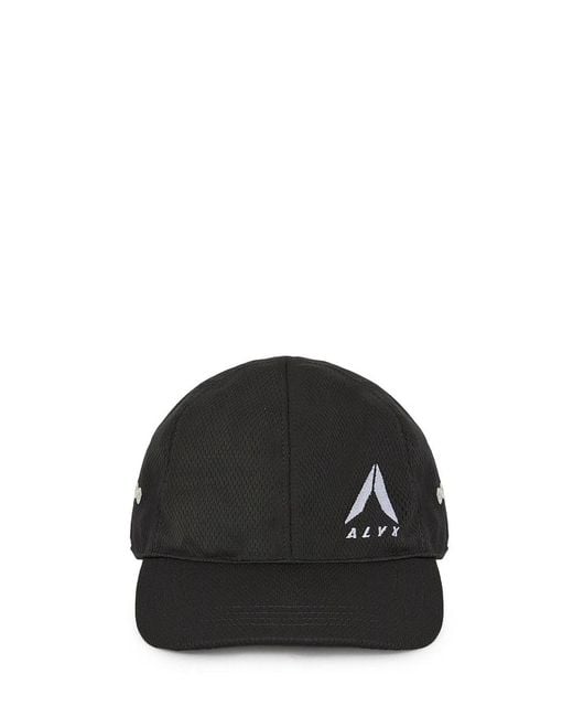 1017 ALYX 9SM Black Polyester Baseball Cap