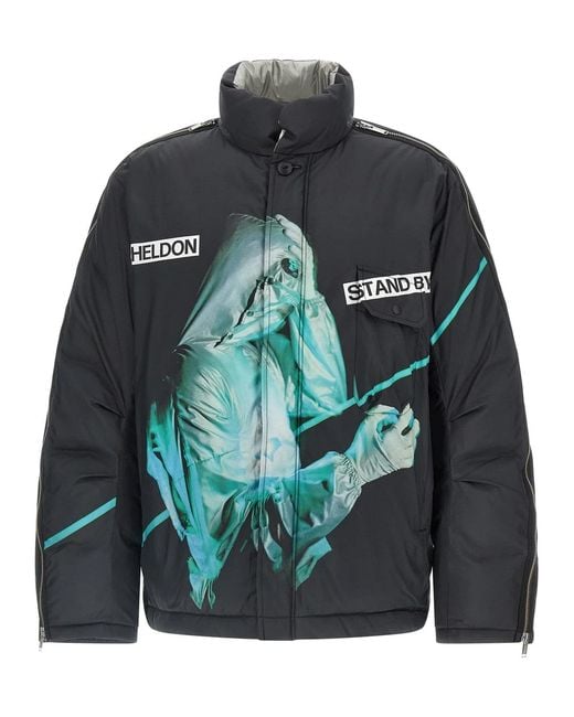 Undercover Black 'Uc2E4204' Down Jacket for men