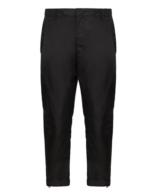 Prada Black Slim-Fit Trousers for men