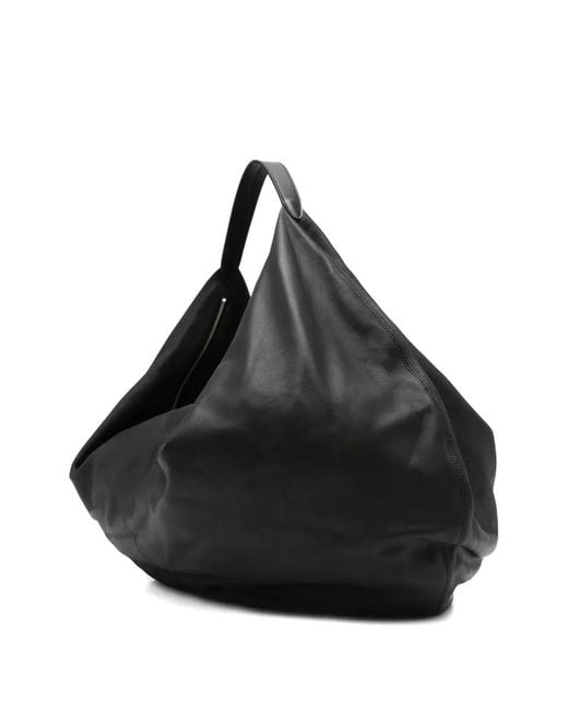 Aesther Ekme Black "Ray 50" Large Hobo Bag