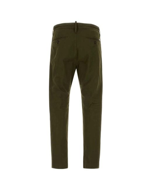 DSquared² Green Sexy Chino Pant for men