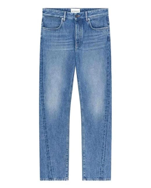 Givenchy Blue Denim Cotton Jeans for men