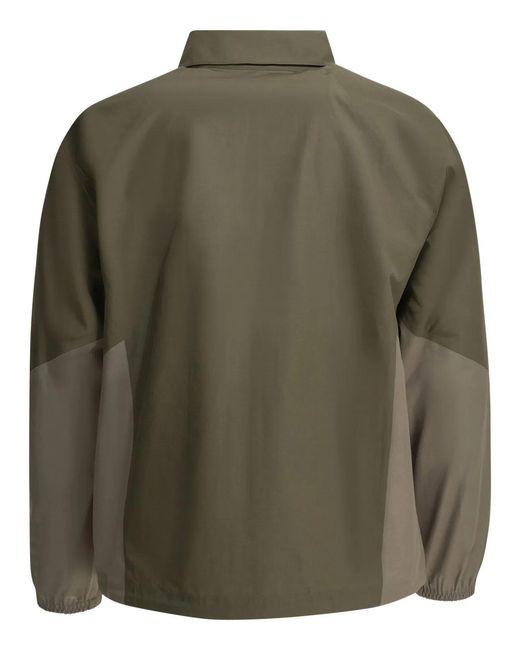 Goldwin Green "Hyperdense Taffeta U/S Right" Lightweight Jacket for men