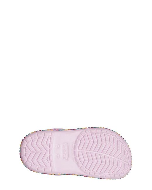 CROCSTM Pink Crocband Gem Band Clog