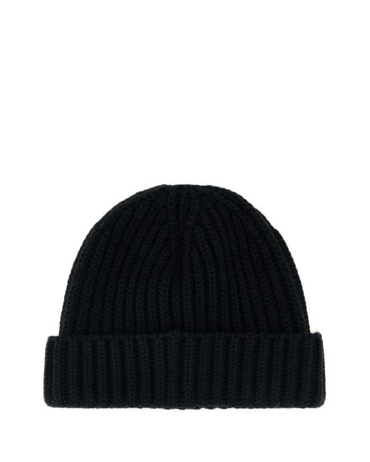 Prada Black Virgin Wool Hat for men