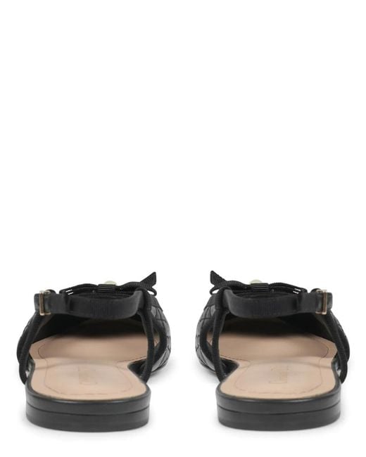 Dior Black Slingback Pumps