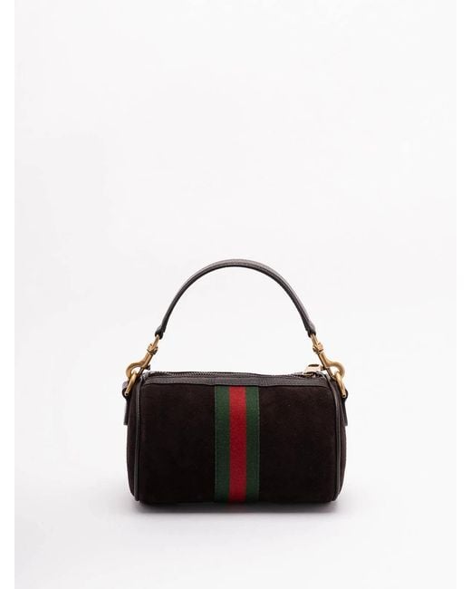 Gucci Black Silk Alfa Mini Bag Clutch for men