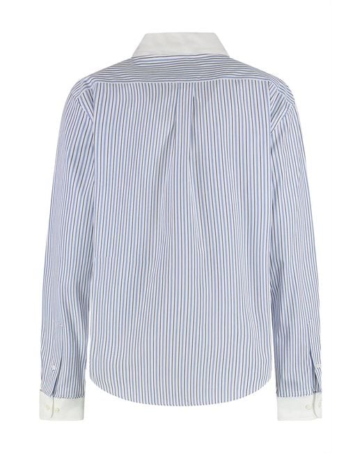 Miu Miu Blue Camicie