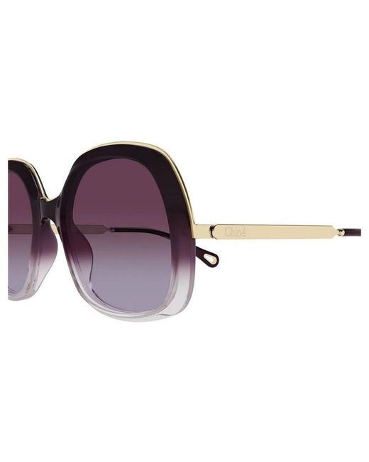 Chloé Purple Ch0327S 007