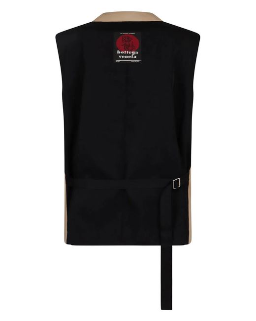 Bottega Veneta Brown Single-Breasted Vest