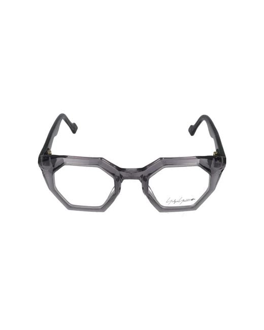 Yohji Yamamoto Black Eyeglasses Look011 A007/24/145