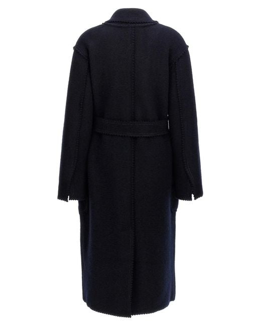 Max Mara Black 'Jene' Coat