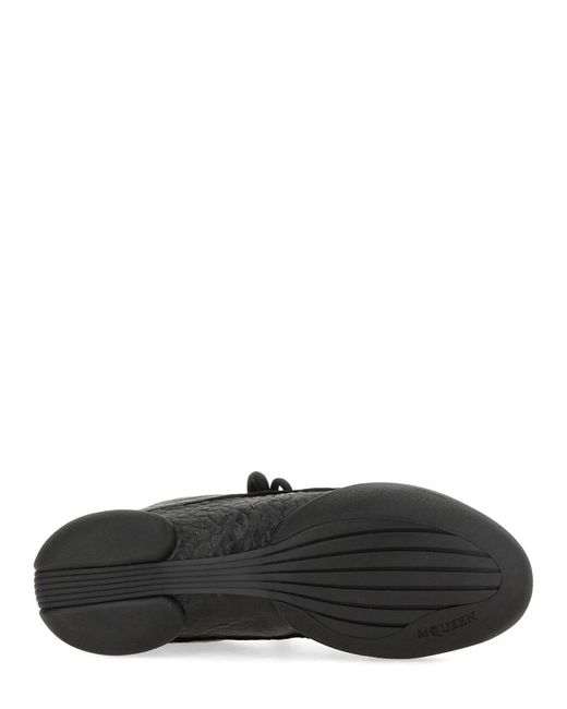 McQueen Black Flexion Sneaker for men