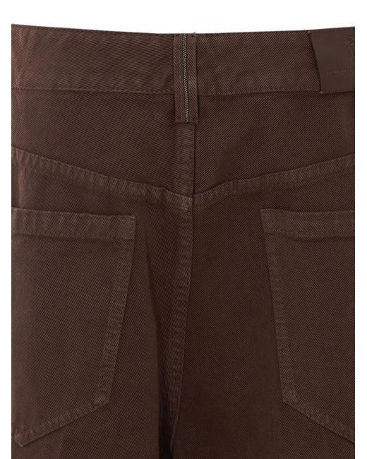 Brunello Cucinelli Brown Trousers