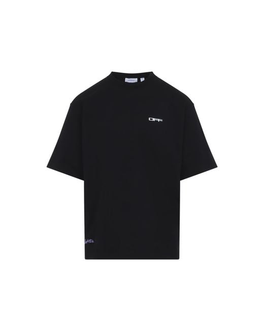 Off-White c/o Virgil Abloh Black Archigeograpgy Arrow Skate T-Shirt for men