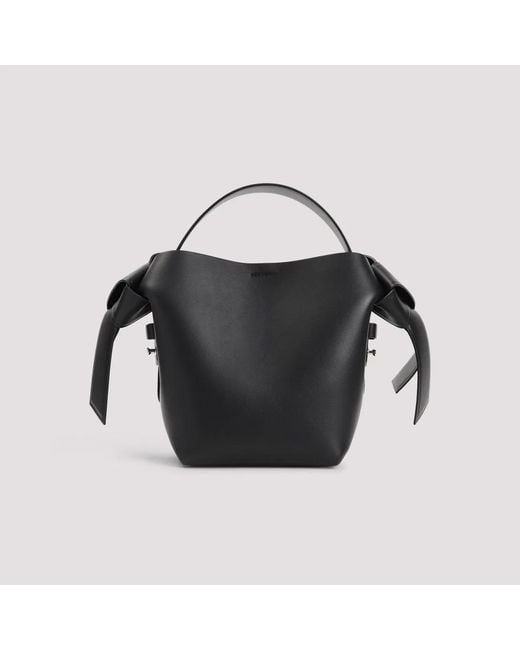 Acne Black Musubi Mini R Crossbody