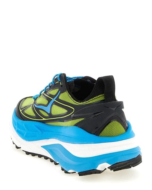 Hoka One One Blue 'Stinson One7' Sneakers