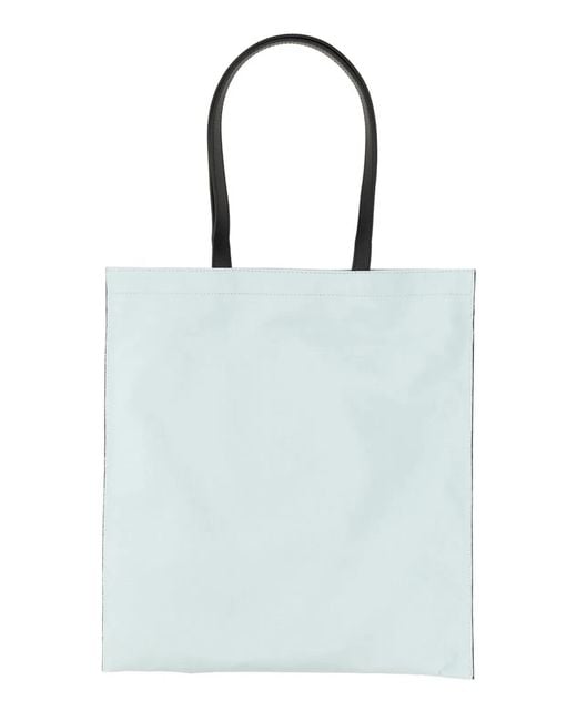 Moschino White Hawaiian Print Tote Bag for men
