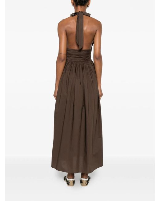 Matteau Brown Organic Cotton Dress