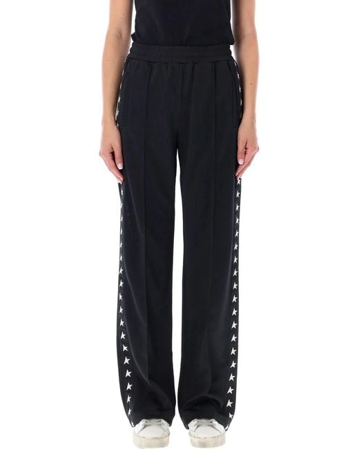 Golden Goose Deluxe Brand Black Wide Jogging