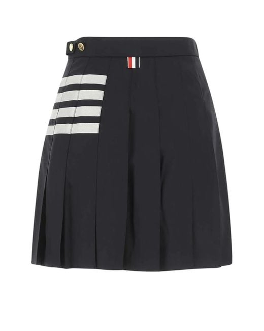Thom Browne Black Mini Dropped Back Pl