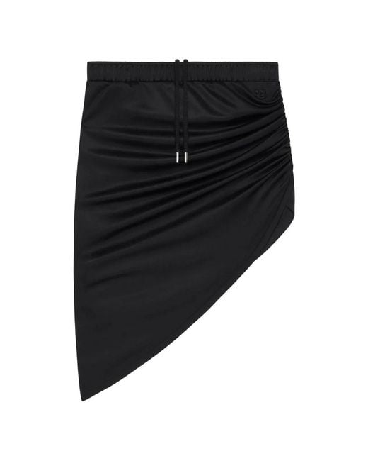 Courreges Black Courregès Twist Sport Polyester Skirt
