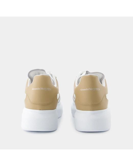 McQueen White Oversized Sneakers
