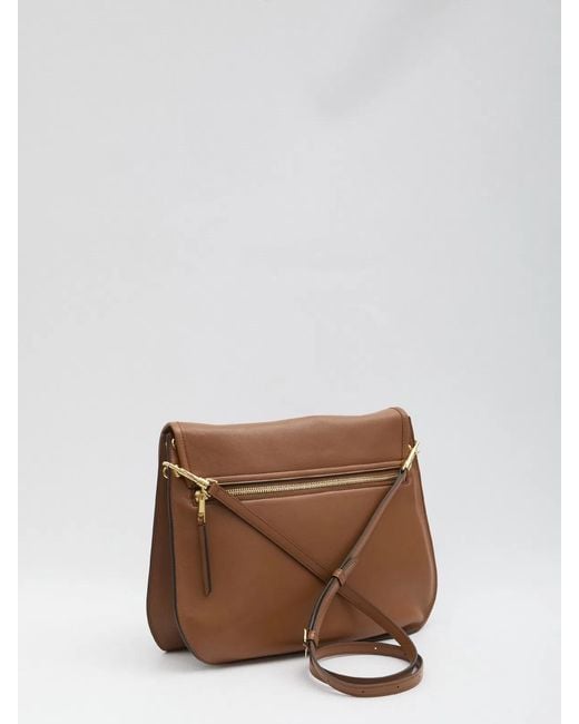 Céline Brown Companion Saddle Bag