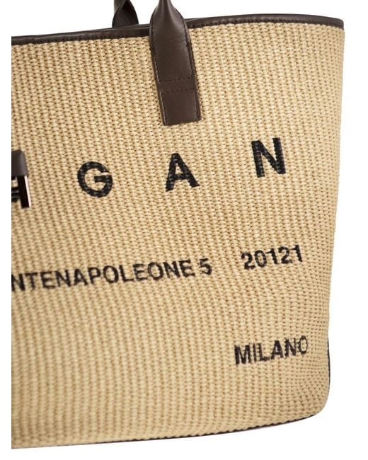 Hogan Natural Shopping Bag Address Media