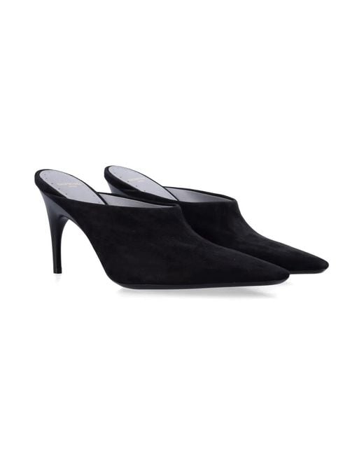 Balenciaga Black Duchesse Mule H090