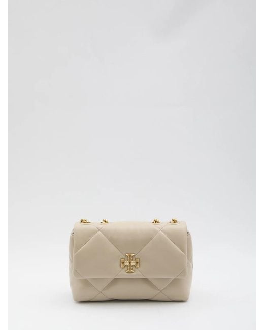 Tory Burch Natural Kira Diamond Small Bag
