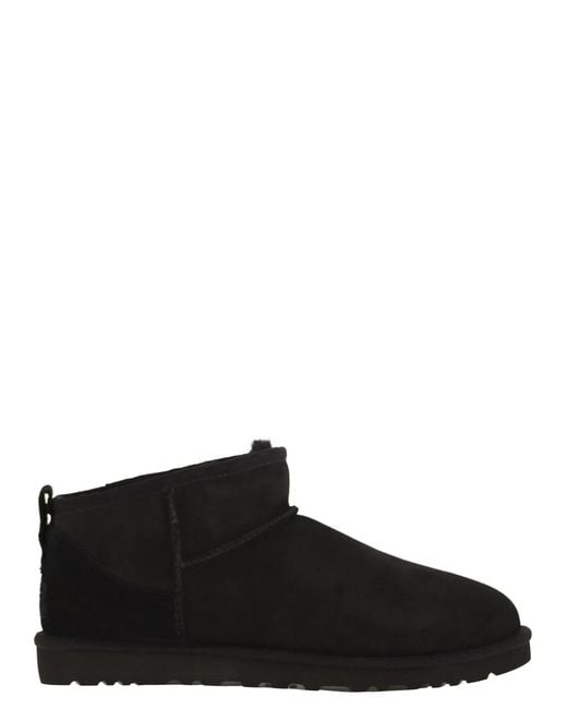 Ugg Black Classic Ultra Mini for men