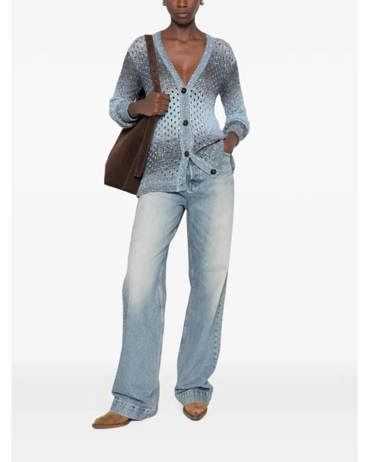 Etro Blue Cardigan