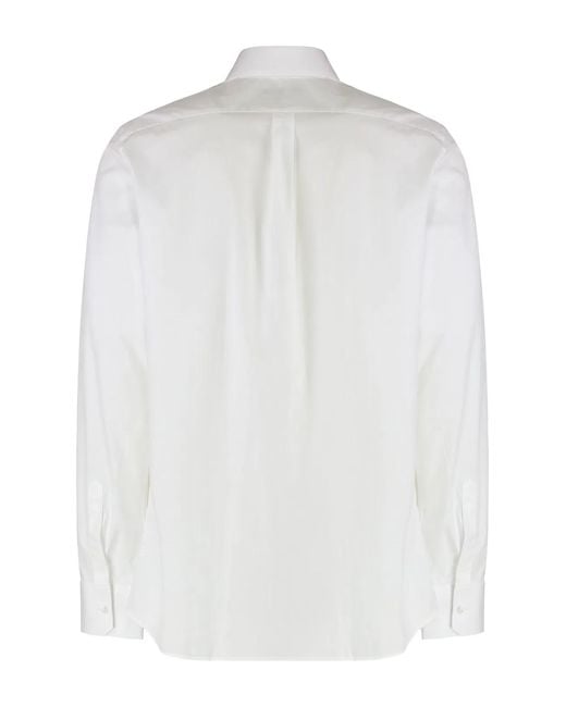 Dolce & Gabbana White Dolce & Gabbana Cotton Shirt for men