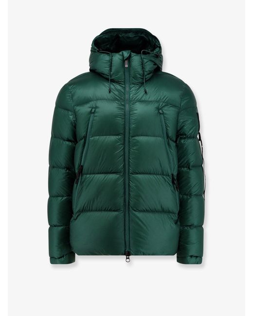 OUTHERE Green Strife Nylon Down Jacket for men