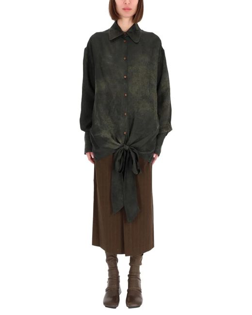 Uma Wang Black "Tubby" Shirt