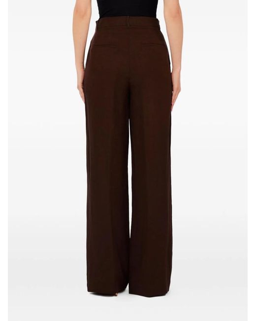 Liu Jo Brown Sacher Cotton Trousers