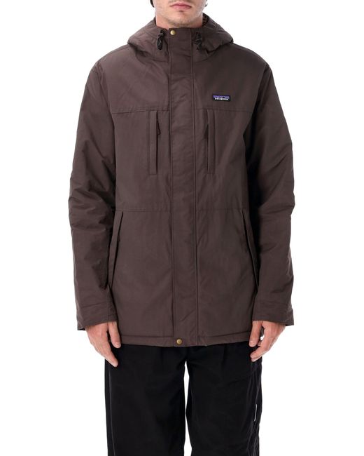Patagonia Brown Isthmus Hooded Parka for men