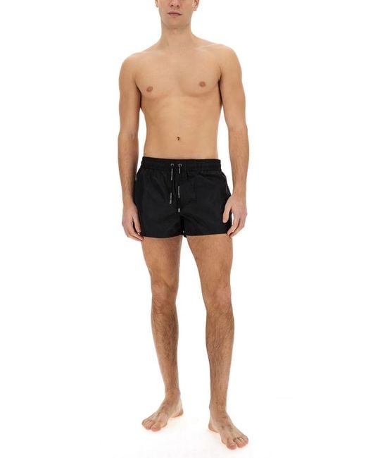 Dolce & Gabbana Black Dolce & Gabbana Swimsuit for men