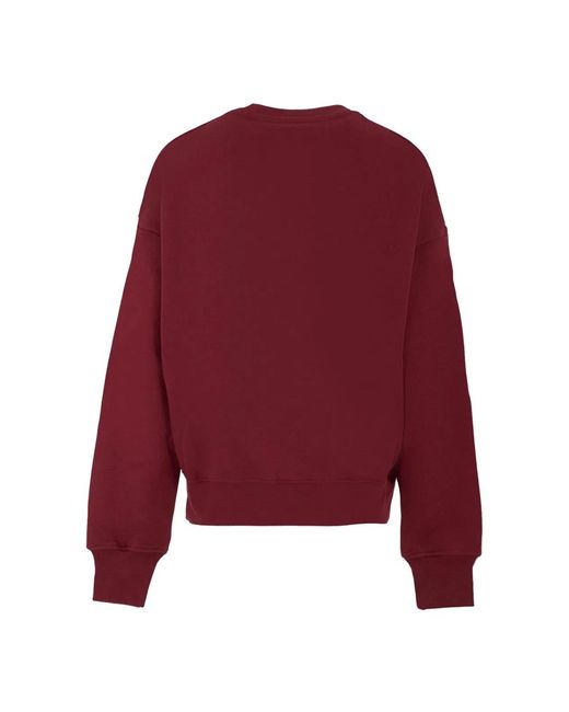 MSGM Red Jersey With Logo